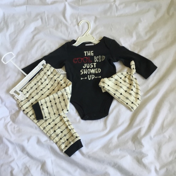 First Impressions Other - **SOLD** NWT CUTE 3pc, cotton infant set